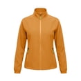thumbnail image 5 of TARIENDY Waterproof Jackets for Women Mesh Liner Zip Up Jackets Active Outdoor Windbreaker with Zipper Pockets Thin Casual Coat Gold XL, 5 of 9