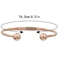thumbnail image 3 of BYHONG Copper Bangle Copper Bracelet Adjustable Open Bracelet Ring for Women Men Bracelets for Women Trendy Rose Gold One Size, 3 of 6