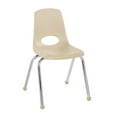 thumbnail image 2 of ECR4Kids School Stack Chair Chrome Legs, Multiple Sizes/Colors/Types, 2 of 6