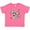 Hot Pink, variant on Inktastic Woodland Raccoon Spring Flowers Girls Baby T-Shirt