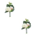thumbnail image 3 of Wosthever Ramillete de graduación de 5 piezas, accesorio de muñeca elegante y seguro para hombres, broche de seguridad para graduación, Type5 NO5, 3 of 6