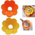 thumbnail image 1 of Collar de recuperación ajustable con forma de flor para gatos, juego de 2 unidades, 1 of 5
