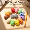 thumbnail image 5 of Squishy Dumplings Mini Food Shape Stress Relief Toy Set, Slow Rising Squeeze Fidget Toys for Adult Desk Use 1.77 x 1.30 Inches, 5 of 6