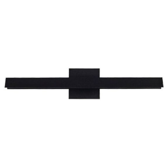 WS10415-BK-Kuzco Lighting-Galleria - 11W LED Wall Sconce-4.75 Inches Tall and 15 Inches Wide-Black Finish
