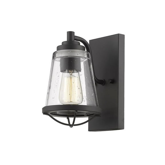1 Light Wall Sconce in Contemporary Style 5.5 inches Wide By 9.13 inches High-Bronze Finish Bailey Street Home 372-Bel-2333945