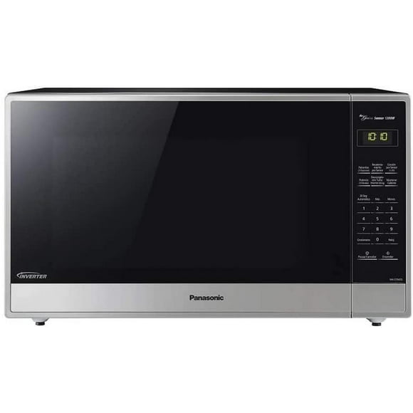 Horno Microondas Panasonic Nnst965srph Inverter 2.2 Pies negro 1
