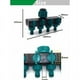 thumbnail image 5 of Dispensador de agua de 4 vías, divisor de manguera, conector de manguera de jardín, conector Y, separador de agua del grifo, 5 of 5