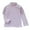 Purple, variant on Girls Thermal Long Sleeve Half Turtleneck Top – Double-Layered Warm Base Layer Tee for Toddler & Little Girls Ages 1-5 Years, Solid Color Winter Basic Blouse