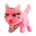 thumbnail image 1 of Figuras de animales de juguete Zulema Gato electrónico suave para niños color rosa, 1 of 7