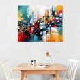 thumbnail image 2 of Nawypu Colorful Abstract Picture Large Framed Canvas Wall Art for Bedroom Living Room Modern Abstract Canvas Prints Home Decor, 2 of 4