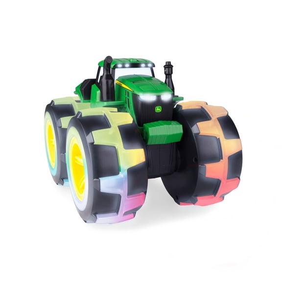 John Deere Toy Tractor, Monster Treads Gator with Lightning Wheels