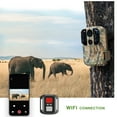 thumbnail image 3 of Campark WiFi Trail Camera 24MP 1296P Bluetooth Game Camera with Night Vision Waterproof IP66 Motion Activated, 3 of 10