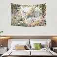 thumbnail image 6 of Tapestry Wall Hanging,Nature Floral Garden Tapestries for Dorm Living Room Bedroom Decor,Boho Wall Art,Sofa Cover,Photo Background, 40"x30", 6 of 8