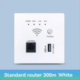thumbnail image 2 of Enrutador WIFI de 2,4 GHz y 300 Mbps, Enchufe WiFi Inalámbrico, Relé AP RJ45, Panel de Enchufe USB Inteligente, Enrutador WIFI de Pared Integrado A, 2 of 5