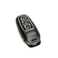 thumbnail image 3 of Vitodeco Leather Smart Key Fob Case Cover Holder Protector Compatible with Audi (4-Button, Black), 3 of 6