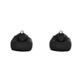 thumbnail image 1 of Advancent Transforme la sala de estar Fundas para sillas de moda Sofá elegante Puff Sofá perezoso negro 2Conjunto, 1 of 6