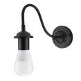 thumbnail image 1 of Aplique de pared de hierro simple negro estilo vintage E27 90-250V Unbranded ZM00643, 1 of 7