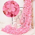 thumbnail image 2 of Wisteria Flower Garlands Artificial Wisteria Hanging Flowers Silk Flowers Vines Hydrangea Garland for Backdrop Wedding Arch Party Outdoor Home Wall Garden Table Decor, 2 of 4
