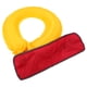 thumbnail image 5 of Cinturón de chaleco salvavidas inflable ajustable con cintas reflectantes y silbato (rojo), 5 of 9