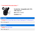 thumbnail image 2 of Tie Rod End - Compatible with 1976 - 1986 Jeep CJ7 1977 1978 1979 1980 1981 1982 1983 1984 1985, 2 of 2