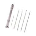 thumbnail image 3 of PU Leather Sewing Awl Set, Shoe Repair Tools Steel Material Professional Starter Punch Stitching for PU Leather Sewing Tools With 10, 3 of 10