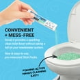 thumbnail image 4 of Unique Scrub-It Foaming RV Toilet Cleaner - Wild Thyme Scent, 15 Count Stick Packs, Premeasured, No-Mess, Grab-and-Go Powder Removes Stains from RV Toilet Bowls, Helps Lubricate Valves and Seals, 4 of 8
