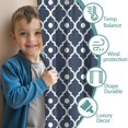 thumbnail image 3 of Blackout Kids Curtains,Boho Bohemia Geometric Line Art Childrens Insulated Curtains Set Of 2,Bedroom Essentials,Toddler Room Decor 42"x63"(106x160cm), 3 of 4