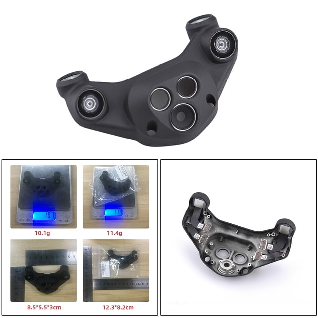 Pieza de Reparación de montaje de soporte para accesorios FPV Combo negro perfke Soporte de soporte de visión