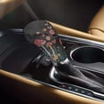 thumbnail image 2 of FORUDESIGNS Mushroom Butterfly Flower Print 2 Pcs Car Gear Shift Cover + Handbrake Protectors Decoration Universal Car Interior Accessories Set Fit for Vehicles SUVs Trucks, 2 of 5