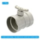 thumbnail image 3 of Uxcell 4" HVAC Duct Manual Volume Damper Adjustment Flame Retardant Damper, Beige, 3 of 5