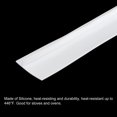 thumbnail image 4 of 30inch Length Silicone Stove Gap Cover Gap Filler Between Stove and Counter Clear, 4 of 5