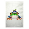 thumbnail image 1 of Betsy Drake FL456G Stacked Frogs Flag - 28 x 40 in., 1 of 1