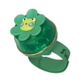 thumbnail image 1 of Inteprter Correa de anillo de silicona para niños, bonito reloj para mascotas, ventilador, carga USB, tres niveles de viento, compañía cálida Electrodomésticos Estilo flor verde, 1 of 6
