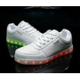 thumbnail image 2 of Multi-color LED Glow-in-the-dark Sneakers USB Port Suitable for Men and Women for Parties and Proms, 2 of 8