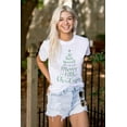 thumbnail image 3 of Have Yourself Merry Little Christmas Women's Plus Size Graphic Tee Brisco Brands 3X, 3 of 5