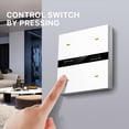 thumbnail image 2 of 2X Tuya Zigbee Smart Scene Switch Lighting Smart Control Scene Control Switch Panel Smart Switch 485 86 Box B, 2 of 6