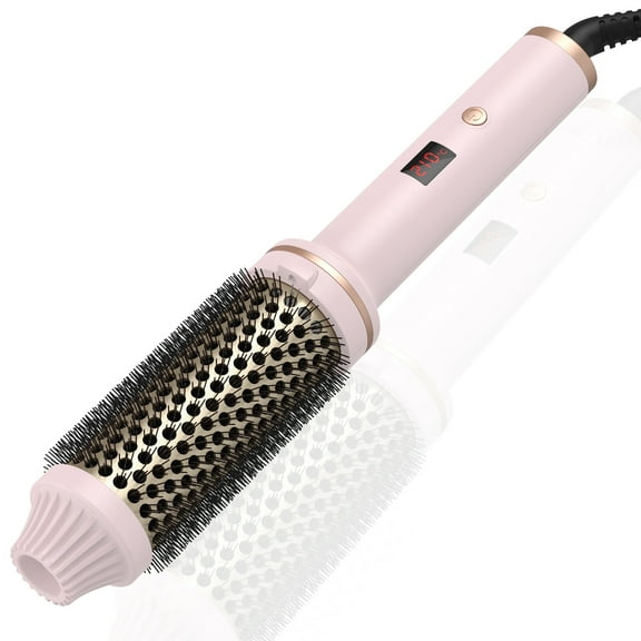 3 in 1 Curling Iron Hot Rollers & Hair Straightener -2025 new  Wide Barrel Wand for Voluminous Curls, Flipped Ends & Bangs Styling