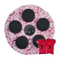 thumbnail image 3 of Boxing Machine Boxing Trainer Electronic Music Boxing Wall Target for Karate Pink with Gloves, 3 of 8