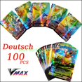 thumbnail image 1 of Cartas de Pokémon Deutsch en alemán Vstar Vmax GX Limited, Arceus arcoíris brillante, Pikachu, Charizard, cartas holográficas, regalo para niños, 1 of 5