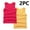 Yellow, variant on FAHXNVB 2 Pack Cotton Crewneck Tank Tops for Boys Casual Breathable Solid Color Sleeveless Undershirts Summer Fashion Athletic Tees 2-14 Years