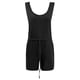 thumbnail image 3 of Camiseta sin mangas de mujer, informal y elegante, de color liso, con pantalones cortos. Ideal para ir al colegio, a fiestas, a la playa o de vacaciones. Disponible en tallas S/M/L/XL., 3 of 3
