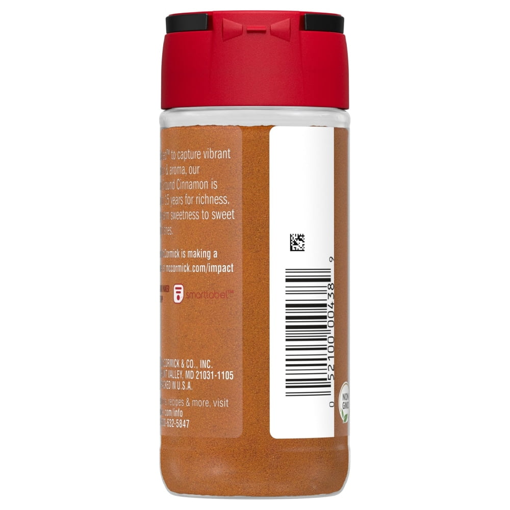 McCormick Ground Cinnamon 2.37 oz - 5 Pack