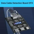 IMCBSTT USB Data Line Detection Board for IOS Android MicroUSB TypeC