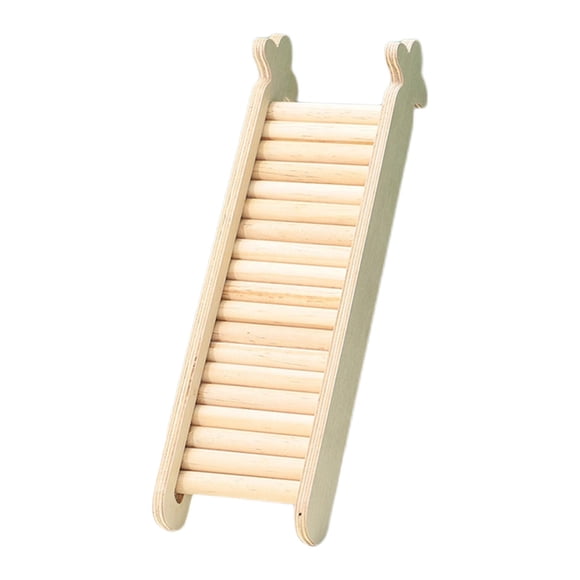 braveheart Jouet Cage d'Escalade pour Hamster Échelle en Bois Échelle Pont Hamster pour Hamsters Échelle en M Beige Grande Échelle