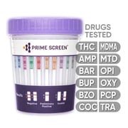 Prime Screen - 12 Panel Instant Urine Drug Testing Cup_ [4 Pack] T-3124