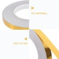 thumbnail image 2 of GARVALON Border Stickers For Floors Golden 1 Set Self Adhesive For Homeowners, 2 of 6