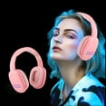 thumbnail image 2 of Wireless Bluetooth Headphones for Kids with 30H Battery Life, 85dB Safe Volume Limit, Built-in Microphone - Kids On-Ear Earphones for iPhone, iPad, Fire Tablet & More, 2 of 7