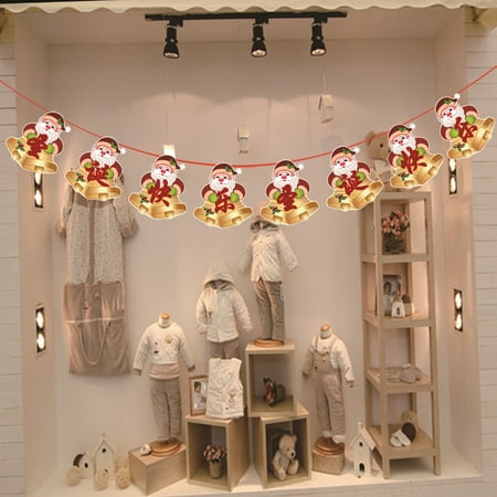 

Sanamity Metal Hanger Over Cupboard Hooks Year Decoration Hanging Garlands Paper Party Flag Christmas String Home Decor Kitchen Hooks