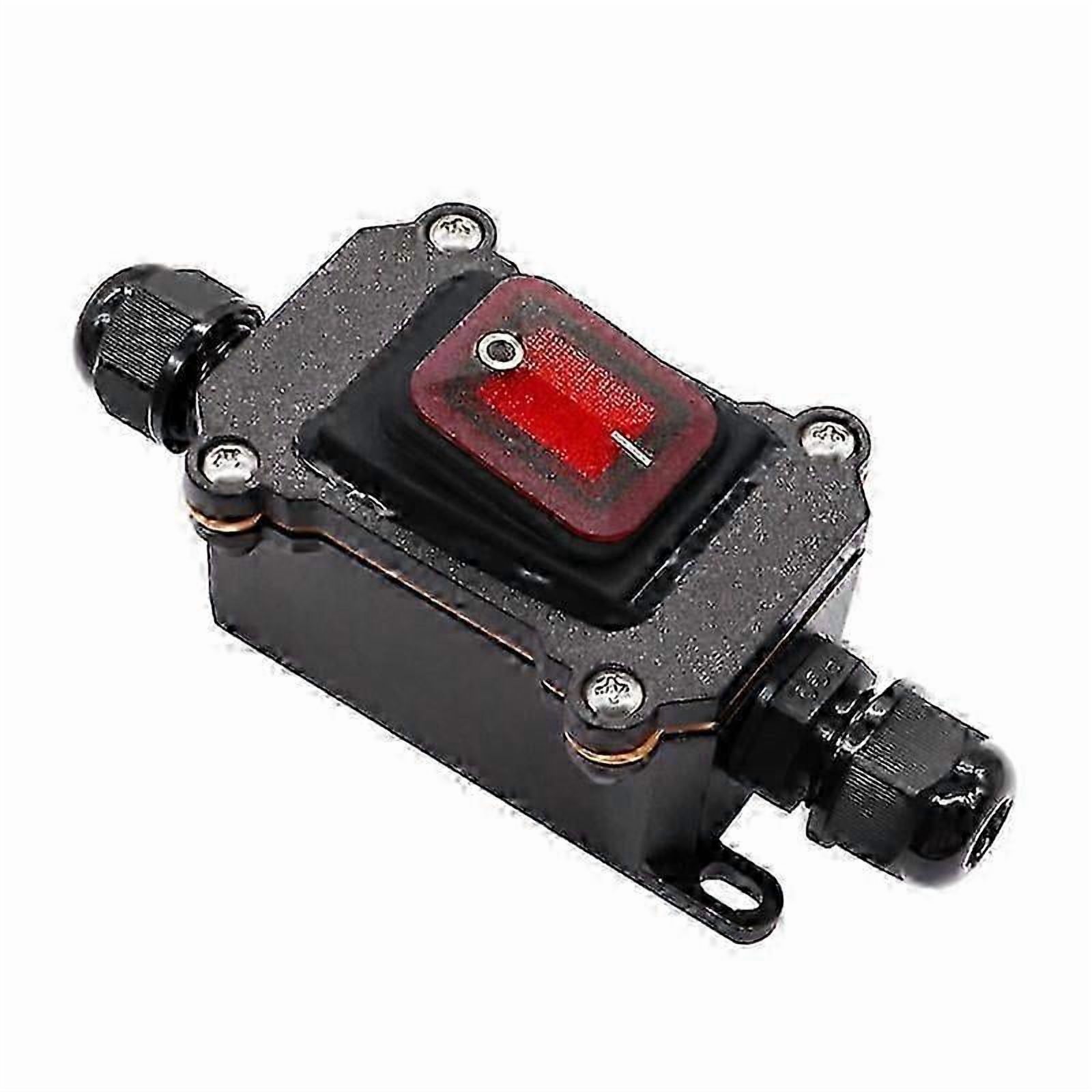 IP67 Waterproof Inline Switch 12V DC 20A High Current Power) | Bodega ...