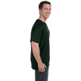 thumbnail image 3 of Gildan Men's DryBlend Pocket T-Shirt, Short Sleeve Crew Neck Casual Blank Tee, Forest Green, S, 3 of 6